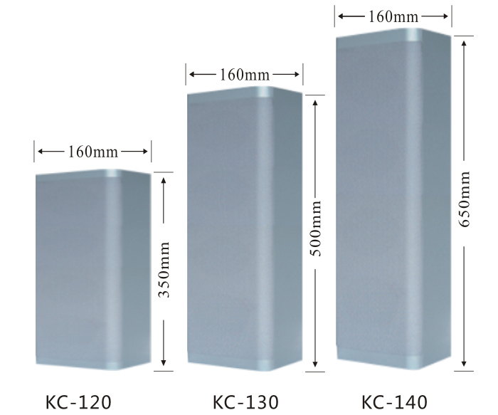 Indoor beech sound column KC-120 / KC-130 / KC-140